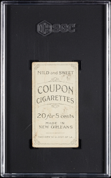 1914 T213 Coupon Cigarettes (Type 2) Solly Hofman SGC 1