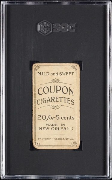 1914 T213 Coupon Cigarettes (Type 2) Otto Knabe SGC 1