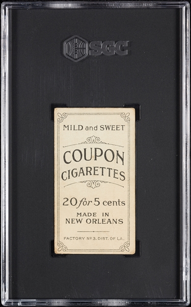 1914 T213 Coupon Cigarettes (Type 2) Chief Meyers New York, Fielding SGC 1.5