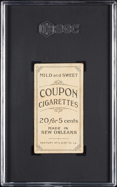 1914 T213 Coupon Cigarettes (Type 2) Mickey Doolan Baltimore, Batting SGC 2.5