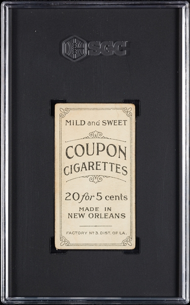 1914 T213 Coupon Cigarettes (Type 2) Bobby Byrne SGC 1.5