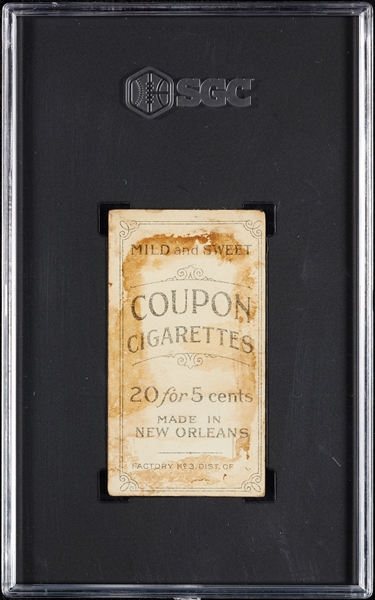 1914 T213 Coupon Cigarettes (Type 2) Danny Murphy SGC 1
