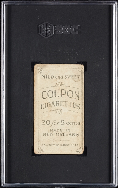 1914 T213 Coupon Cigarettes (Type 2) Rube Geyer SGC 1