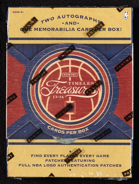 2013-14 Panini National Treasures Basketball Box - Giannis’ RC Year