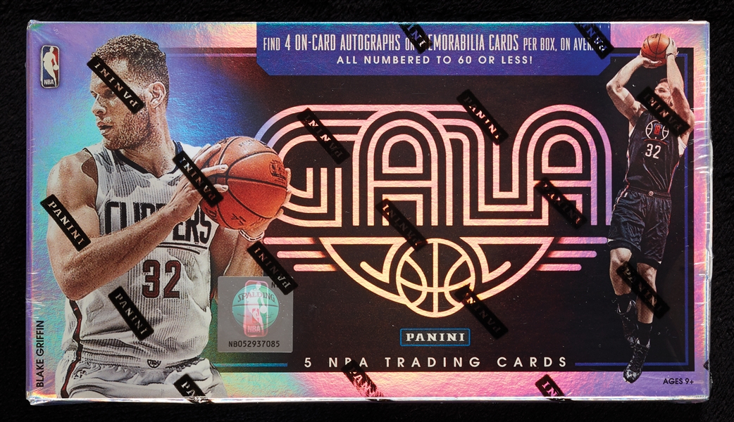 2015-16 Panini Gala Basketball Box