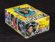 1983 Fleer Baseball Cello Box (24) (BBCE)