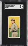 1909-11 T206 Roger Bresnahan With Bat SGC 1