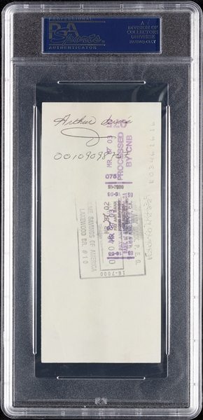 Kim Basinger Signed Check (PSA/DNA)