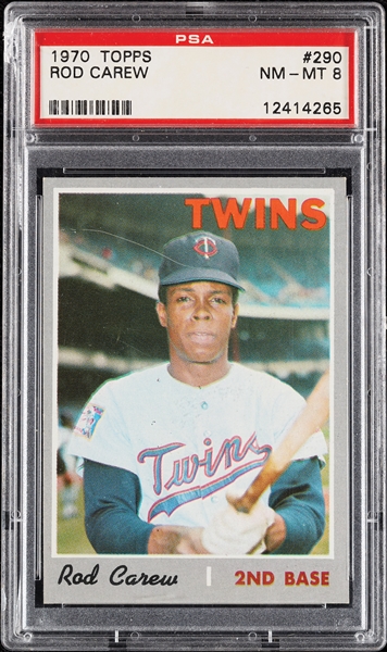 1970 Topps Rod Carew No. 290 PSA 8