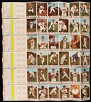 1955 Johnston Cookies Complete Set in Panels (35)