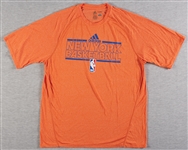 Carmelo Anthony 2012 Game-Used Christmas Day Knicks Warmup Shirt (Steiner)