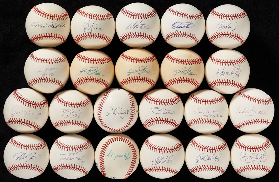 Single-Signed Baseball Group with Tom Seaver, Ford (33)
