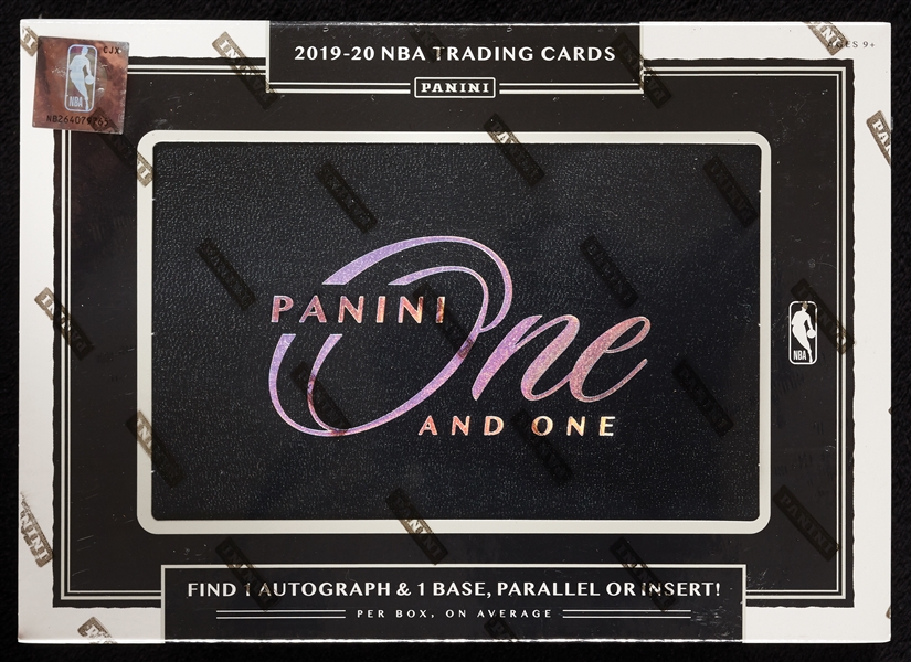2019-20 Panini One And One Basketball Box