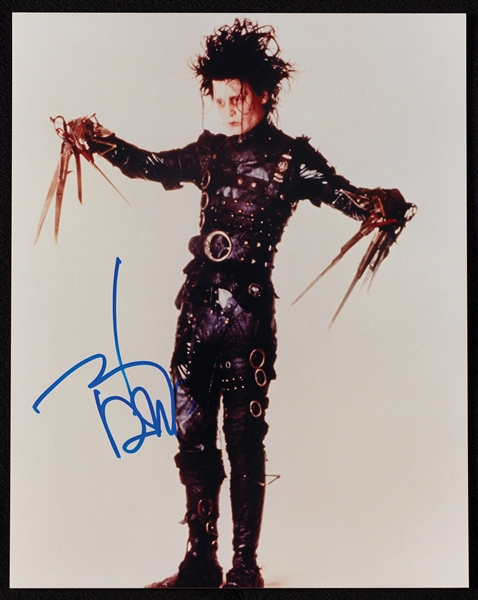 Johnny Depp Signed 8x10 Photo (BAS)