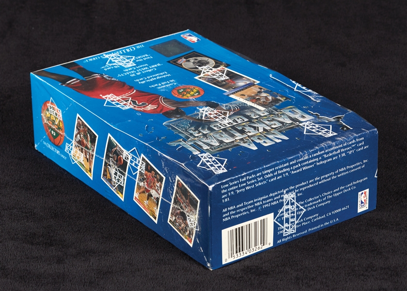 1992 Upper Deck Series 1 Basketball Box (36)