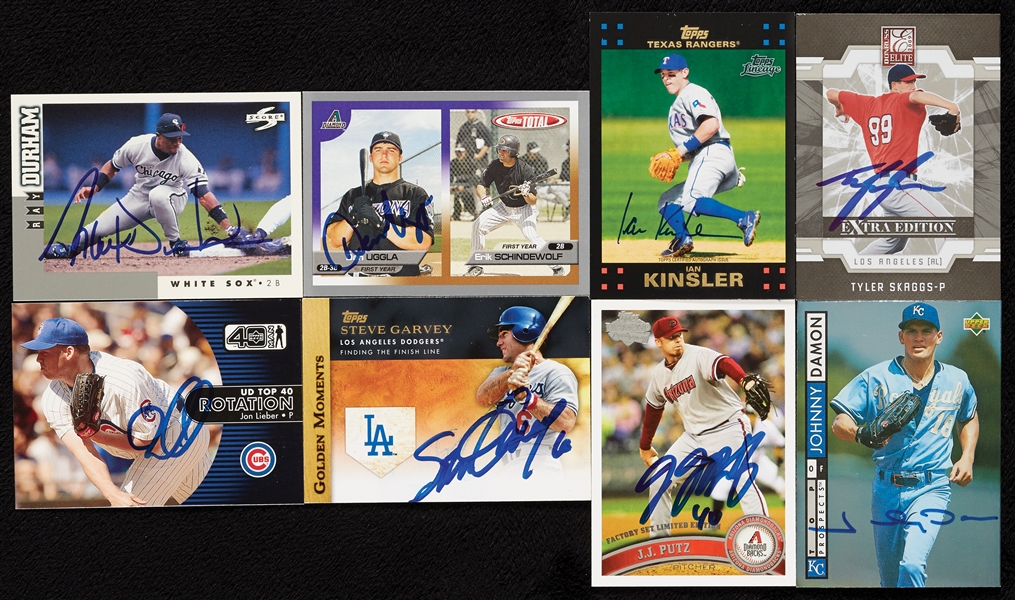 Signed Baseball & Football Card Group with Tyler Skaggs, Gossage (190)