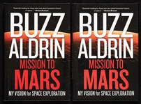 Buzz Aldrin Signed "Mission To Mars" Books Pair (PSA/DNA) (2)