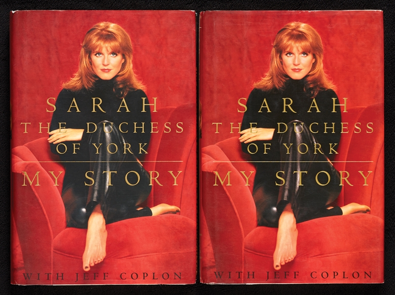 Sarah The Duchess of York Signed My Story Books Pair (2)