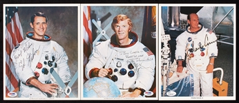 NASA Astronauts Signed 8x10 Photos with Charles Conrad (PSA/DNA) (3)