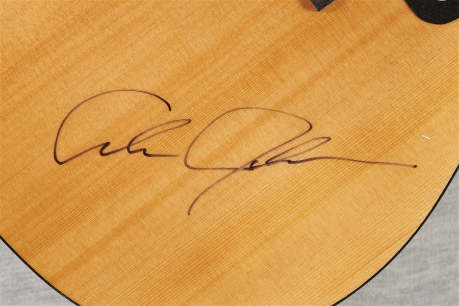 Alan Jackson Signed Epiphone Acoustic Guitar (BAS)