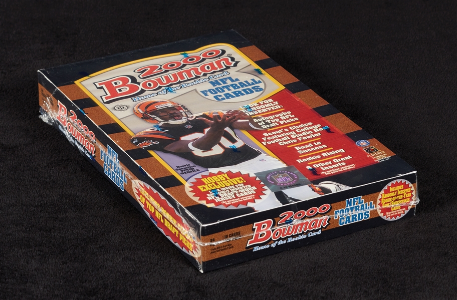 2000 Bowman Football Hobby Box (24) 