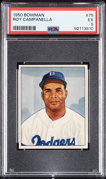 1950 Bowman Roy Campanella No. 75 PSA 5