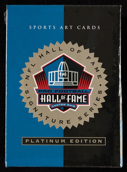 1998 Goal Line Art Hall of Fame Platinum Signature Edition Complete Set (1996/2500)