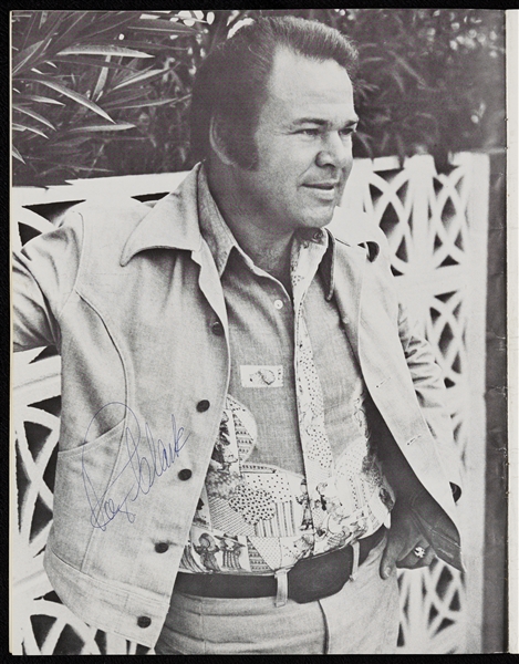 Multi-Signed Roy Clark Celebrity Golf Tournament Programs with Mickey Mantle, Bob Hope (7)