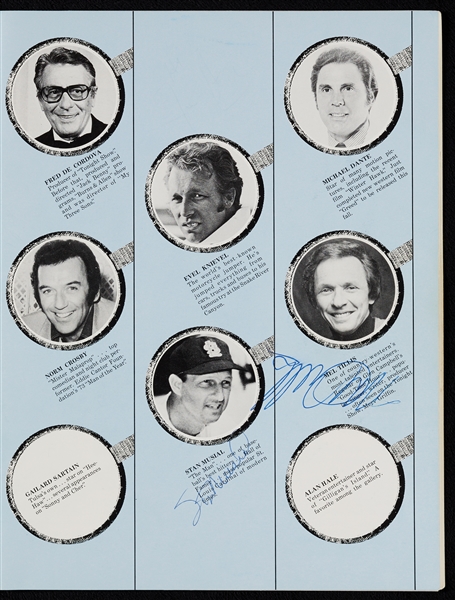 Multi-Signed Roy Clark Celebrity Golf Tournament Programs with Mickey Mantle, Bob Hope (7)