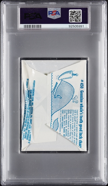 1972 Topps Football 2nd Series Wax Pack - '71 NFL Championship Back (Graded PSA 7)