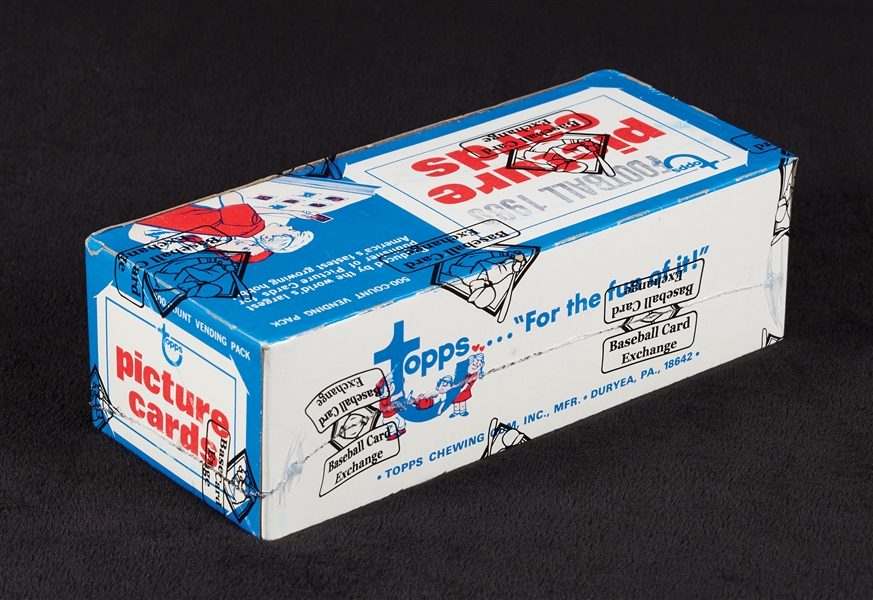 1980 Topps Football Vending Box (500) (Fritsch/BBCE)