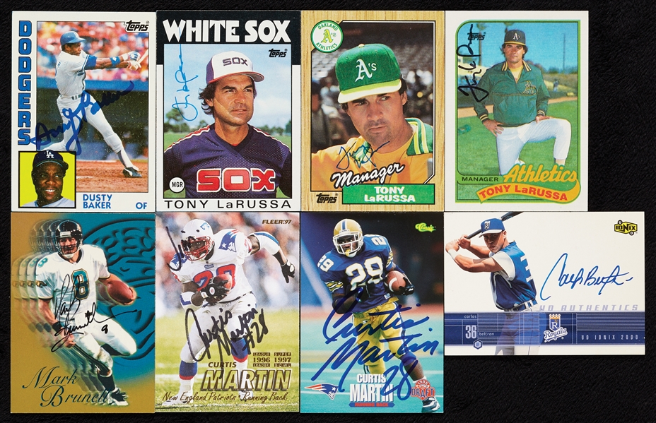 Baseball, Football & Basketball Signed Group with Brees, Lobo, Nowitzki (140)