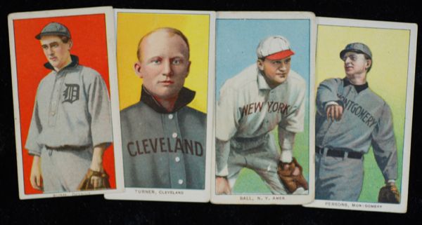 1909-11 T206 lot of 10 with Fred Clarke 