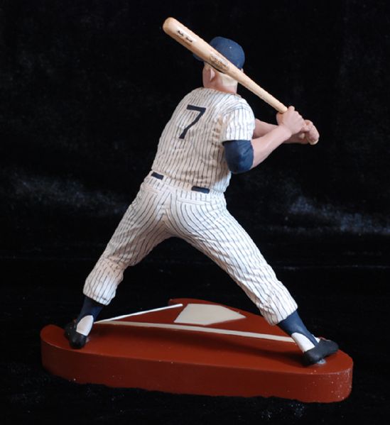 Mickey Mantle Signed Salvino Figurine 