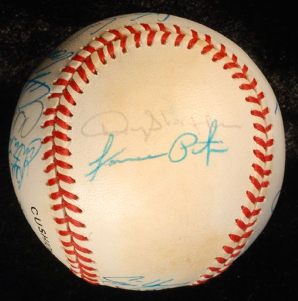 1994 Colorado Rockies Team-Signed Baseball (29 Signatures) with Baylor, Girardi (PSA/DNA)