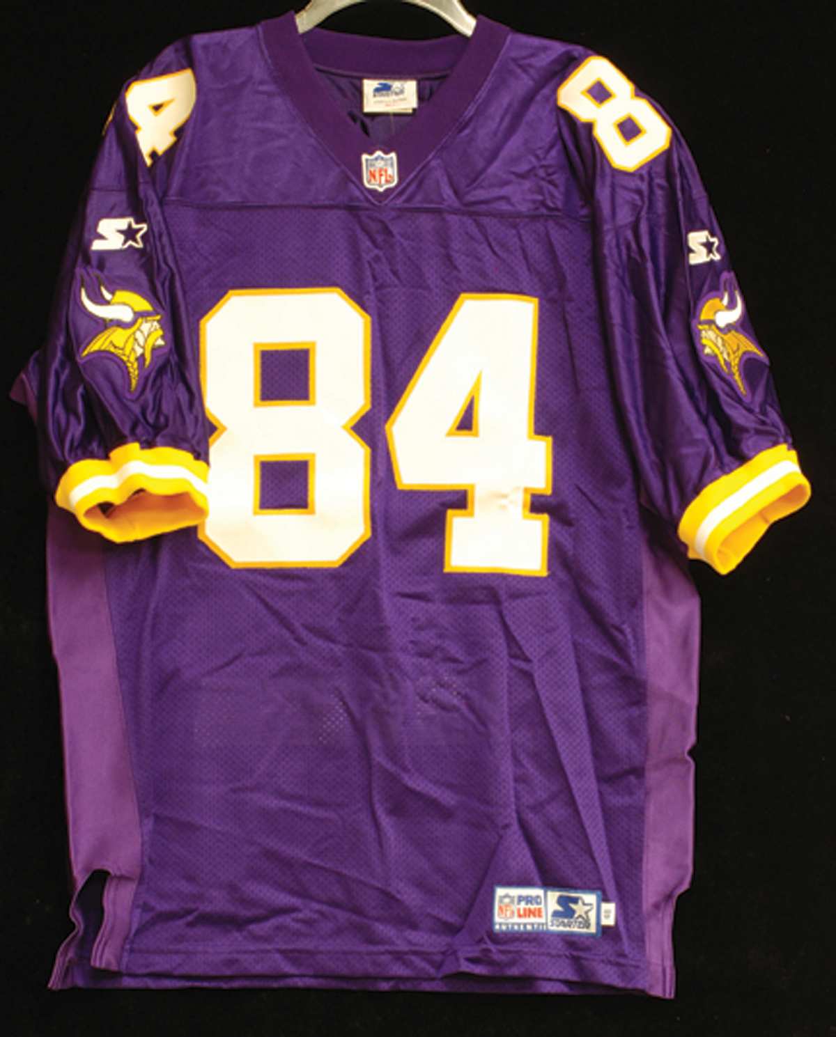 Lot Detail - Randy Moss Signed Minnesota Vikings Rookie Jersey 61