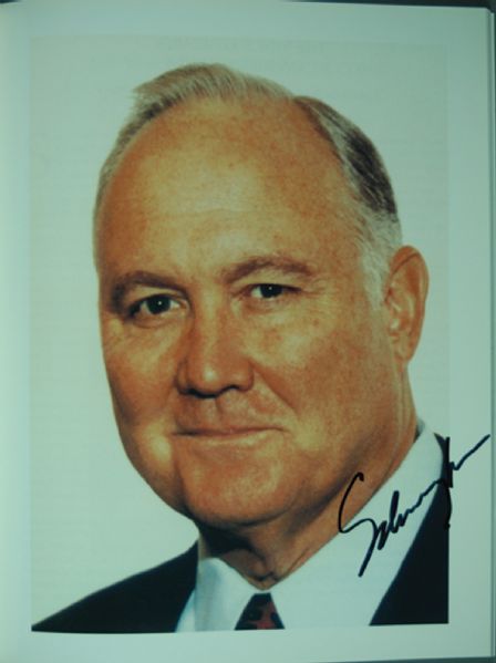 Norman Schwarzkopf Signed 1996 Vince Lombardi Dinner Ball Program