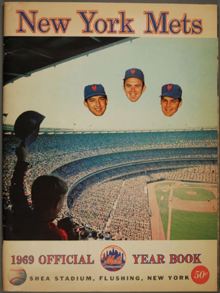 1969 New York Mets Yearbook - Miracle Mets