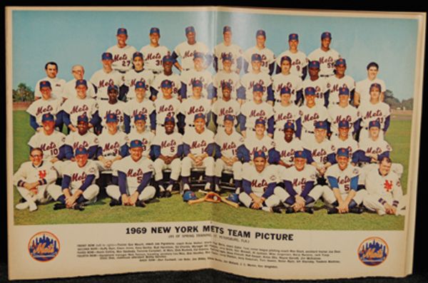 1969 New York Mets Yearbook - Miracle Mets