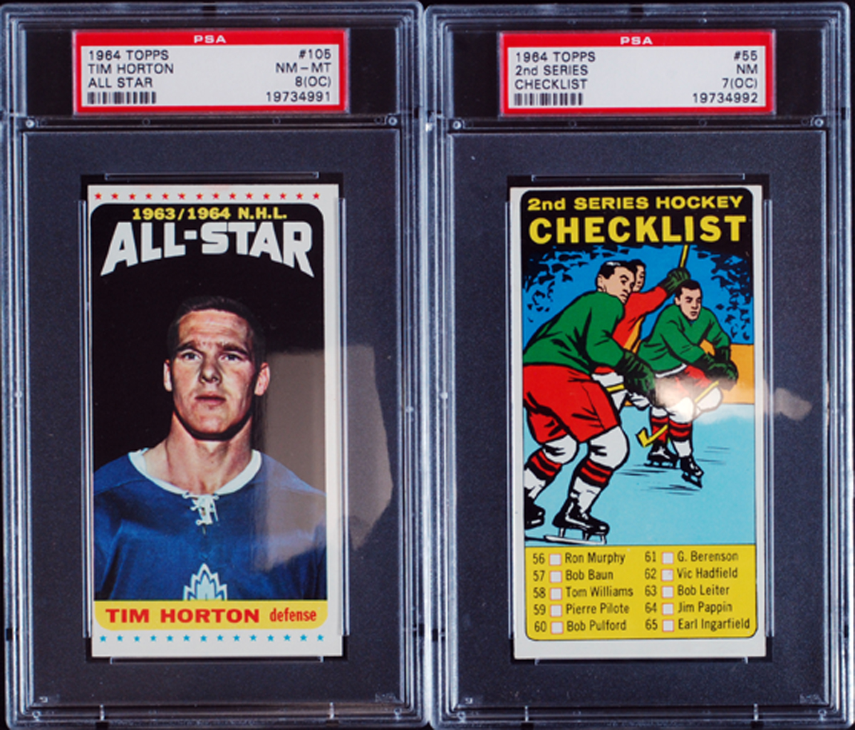 Lot Detail - High-Grade 1964-65 Topps Hockey Partial Set (80)