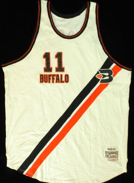 Bob McAdoo Signed Buffalo Braves Throwback Jersey (PSA/DNA)