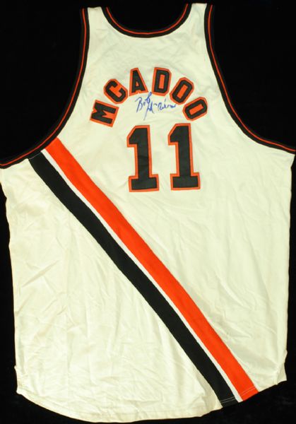 Bob McAdoo Signed Buffalo Braves Throwback Jersey (PSA/DNA)