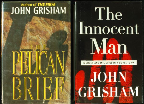 John Grisham Signed Books (2)