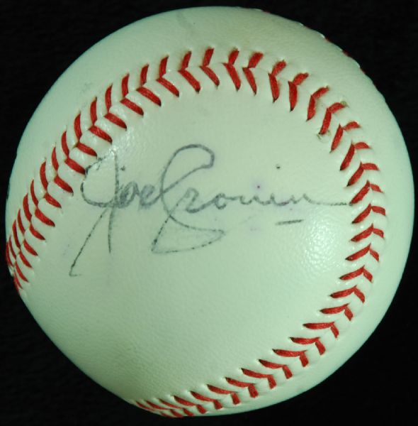 Joe Cronin Single-Signed Baseball (PSA/DNA)