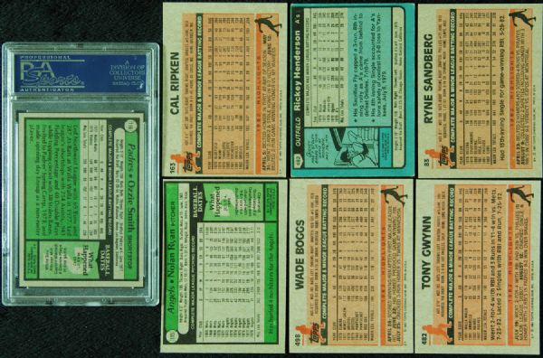 1977-83 Topps Baseball Complete Set Run (7)