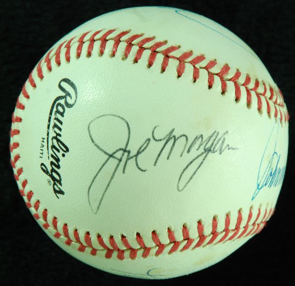 Big Red Machine Signed ONL Baseball (Morgan, Perez, Bench, Rose)