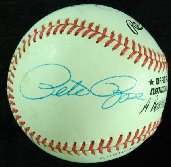 Big Red Machine Signed ONL Baseball (Morgan, Perez, Bench, Rose)