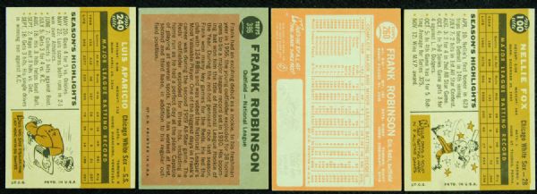 1953-85 Topps Hall of Famers and Stars Massive Lot (118)