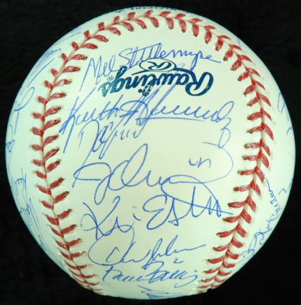 1986 New York Mets Reunion Team-Signed Baseball (31 Signatures)