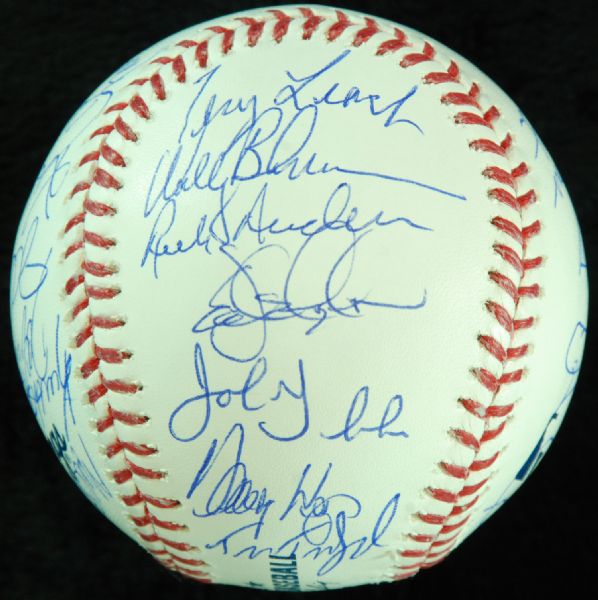 1986 New York Mets Reunion Team-Signed Baseball (31 Signatures)